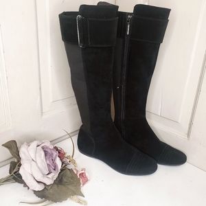 Calvin Klein Knee High Tall Black Boots